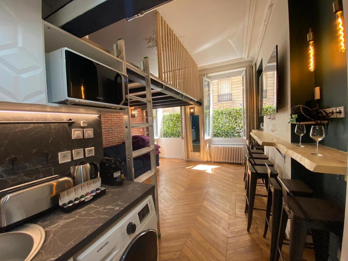 Aparthotel Beautiful Mini Loft Near Saint-Lazare Paris Exterior foto